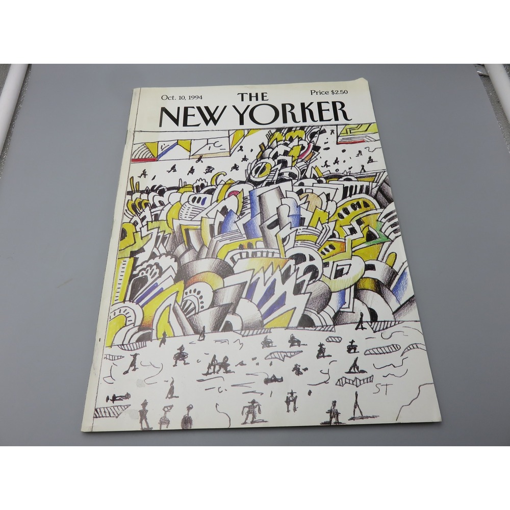 The New Yorker Magazine October 10 1994 Saul Steinberg Cover Vintage Art News